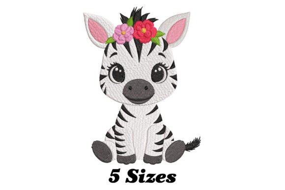 Cute Baby Zebra: A Designer’s Review for Boutique Sweatshirt Embellishment