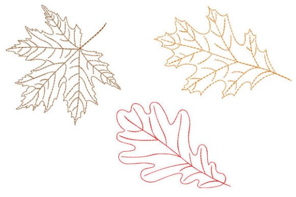 h1>3 Autumn Leaves Line Art Embroidery: A Seasonal Designer’s Review