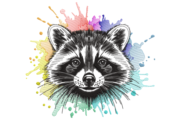 Rainbow Raccoon Splash Review for Boutique Apparel